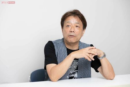 インタビューに応じた長江健次さん 撮影/矢島泰輔