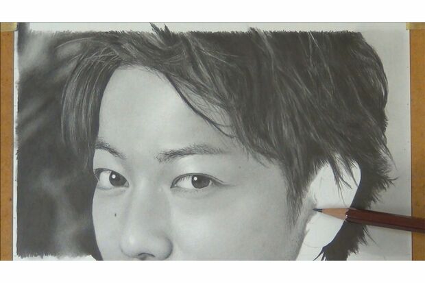 7. 耳を仕上げたのちには、首へ