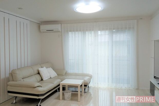 散らからない仕組みづくりでいつもスッキリのリビング