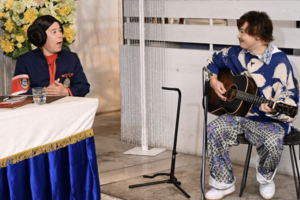 「頬がふっくらしてる?」注目を集めた堂本剛のビジュアル変化(ぐるナイ公式Xより)