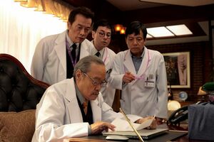 腹黒いが、愛嬌があって憎めないキャラの蛭間重勝を完璧に演じた西田敏行さん（『劇場版ドクターXFINAL』公式Xより）