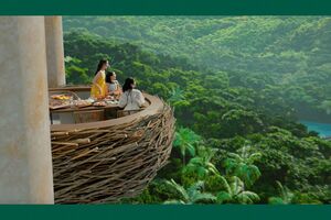 パノラマダイニングのイメージ図（ジャングリア沖縄公式サイトより）