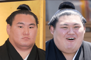 成田山新勝寺の節分会に参加した横綱・豊昇龍、横綱・大の里
