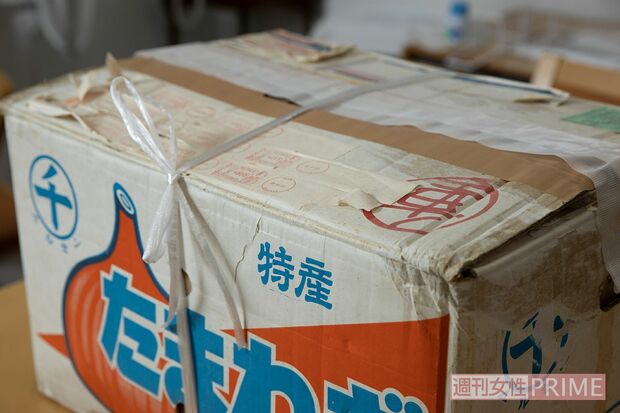 事件前日、順子さんが荷造りしていた留学用の荷物。帰ってきたのは事件から2週間後だった。最初はつらくて中身を見られなかったという　撮影／北村史成