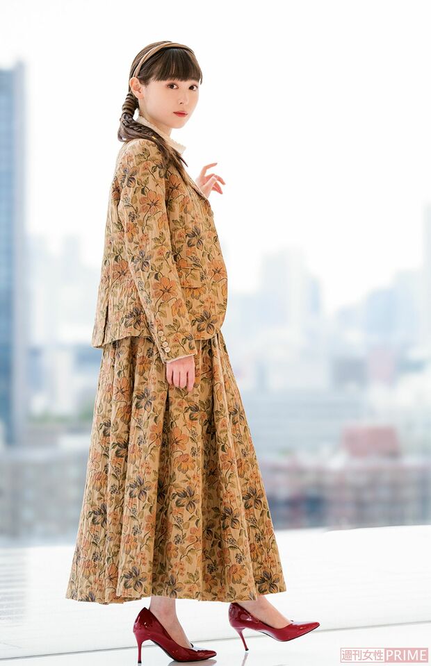 福原遥　撮影／伊藤和幸　スタイリスト／齋藤ますみ　ヘアメイク／末武美穂