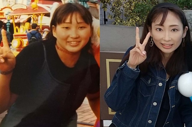 （左）Before：153㎝で68㎏だったころ。朝から菓子パンを食べ、自炊はほぼナシ。栄養バランスなど一切考えていなかった。（右）After