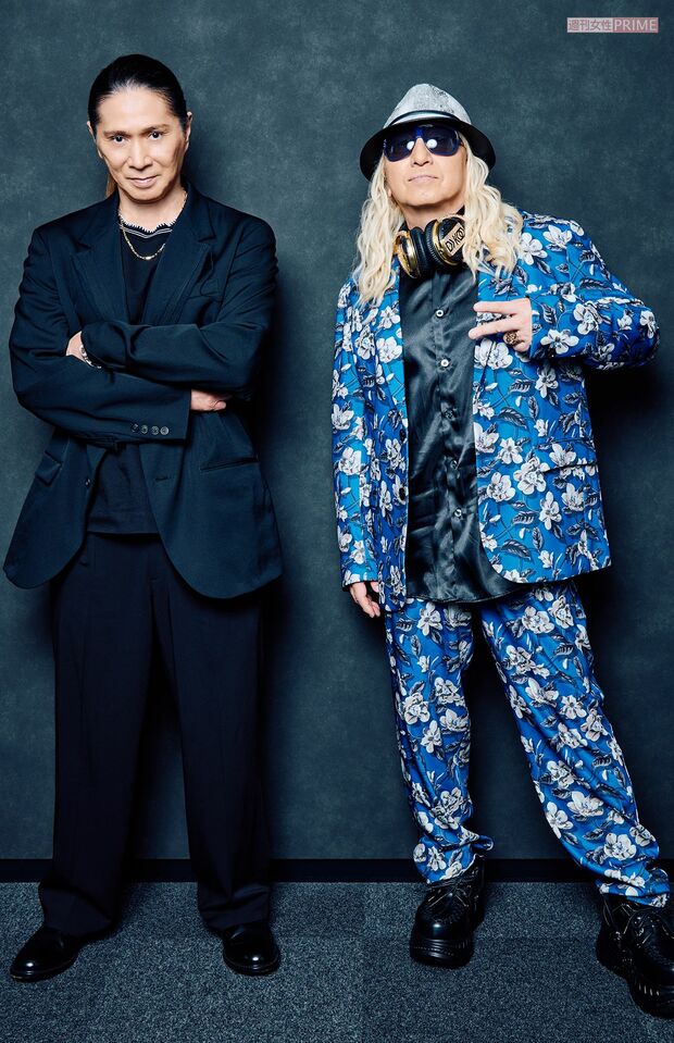 30周年を迎えた「TRF」のSAMとDJ KOO。新ユニット「B.O.C」を結成し今年8月30日にデビュー（撮影／山田智絵）