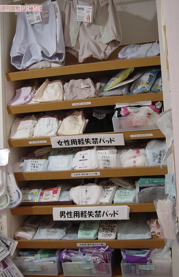 むつき庵には多種多様なおむつがある