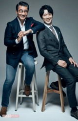 中井貴一（61）、佐々木蔵之介（54）撮影／廣瀬靖士