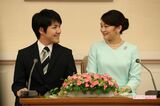 '17年9月に行われた婚約内定会見