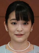 結婚会見に臨んだ小室眞子さん（'21年10月26日）