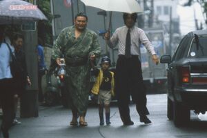 5歳の優一にメロメロだった貴乃花(2000年6月)