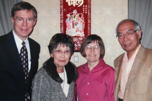 夫婦で出席する学会のパーティーでも、英語が堪能な昭子さんが盛り上げ役になってくれた。165センチの長身で、難しい色の服もさらりと着こなすセンスのいい女性だった