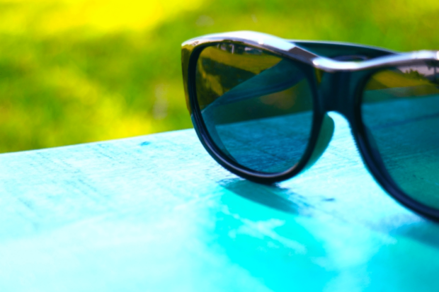 ノーズパッド。フレームから独立しているタイプと、一体になったタイプがある。独立タイプは交換可能。