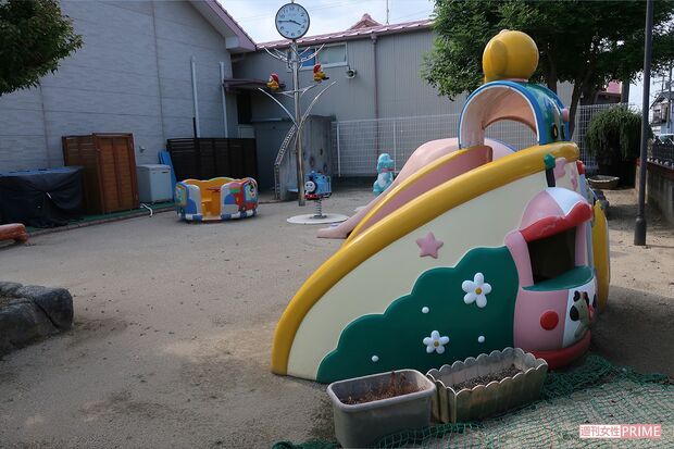 園内にある遊具