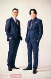 中井貴一とディーン・フジオカ　撮影／高梨俊浩