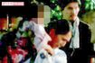 野波麻帆と水上剣星は子どもを抱いて盆踊りに参加