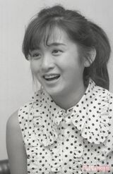 『卒業』で歌手デビューした斉藤由貴。'85年当時のインタビューカット