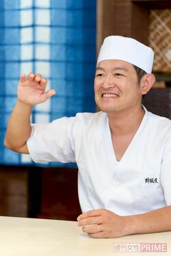 紹介制・寿司屋「酢飯屋」オーナー岡田大介さん 撮影/伊藤和幸