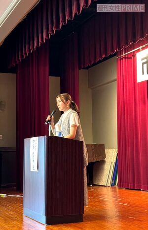 講演会は満員でうれしかったー! またみなさんに会いに行きたいです! 提供/加藤綾菜