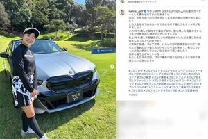 Snow Manの向井康二とゴルフデートが報じられたゴルフYouTuberの『なみき』（本人のインスタグラムより）