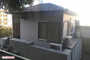 事件現場となった竹内正男容疑者の自宅