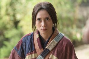 直虎を演じる柴咲コウ。(c)NHK