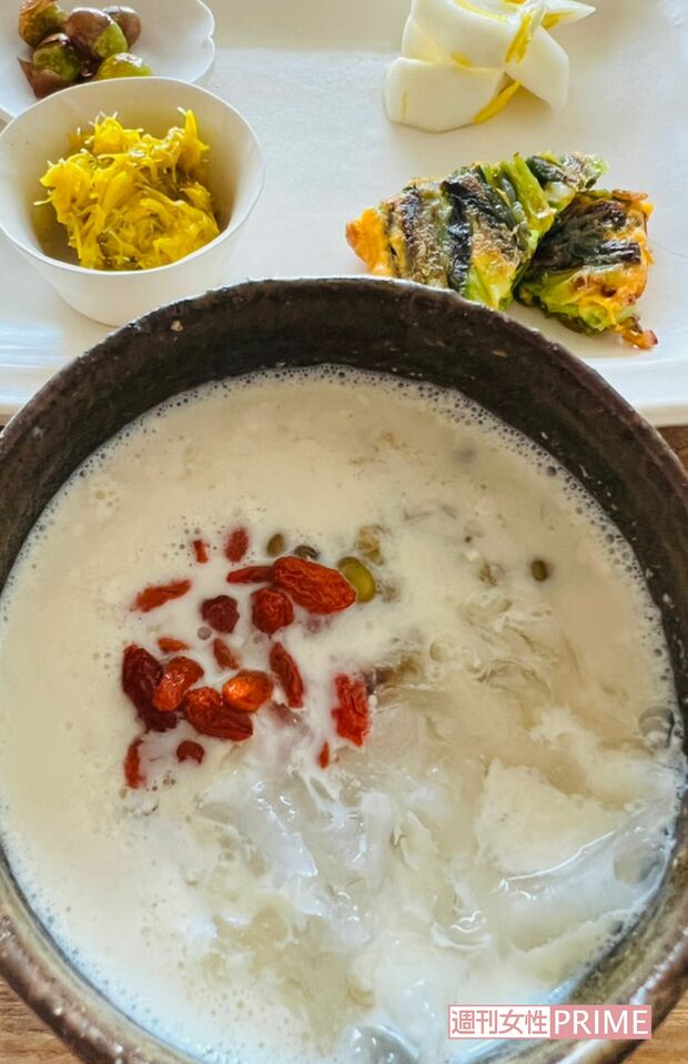 豆乳スープ（写真は本人提供）