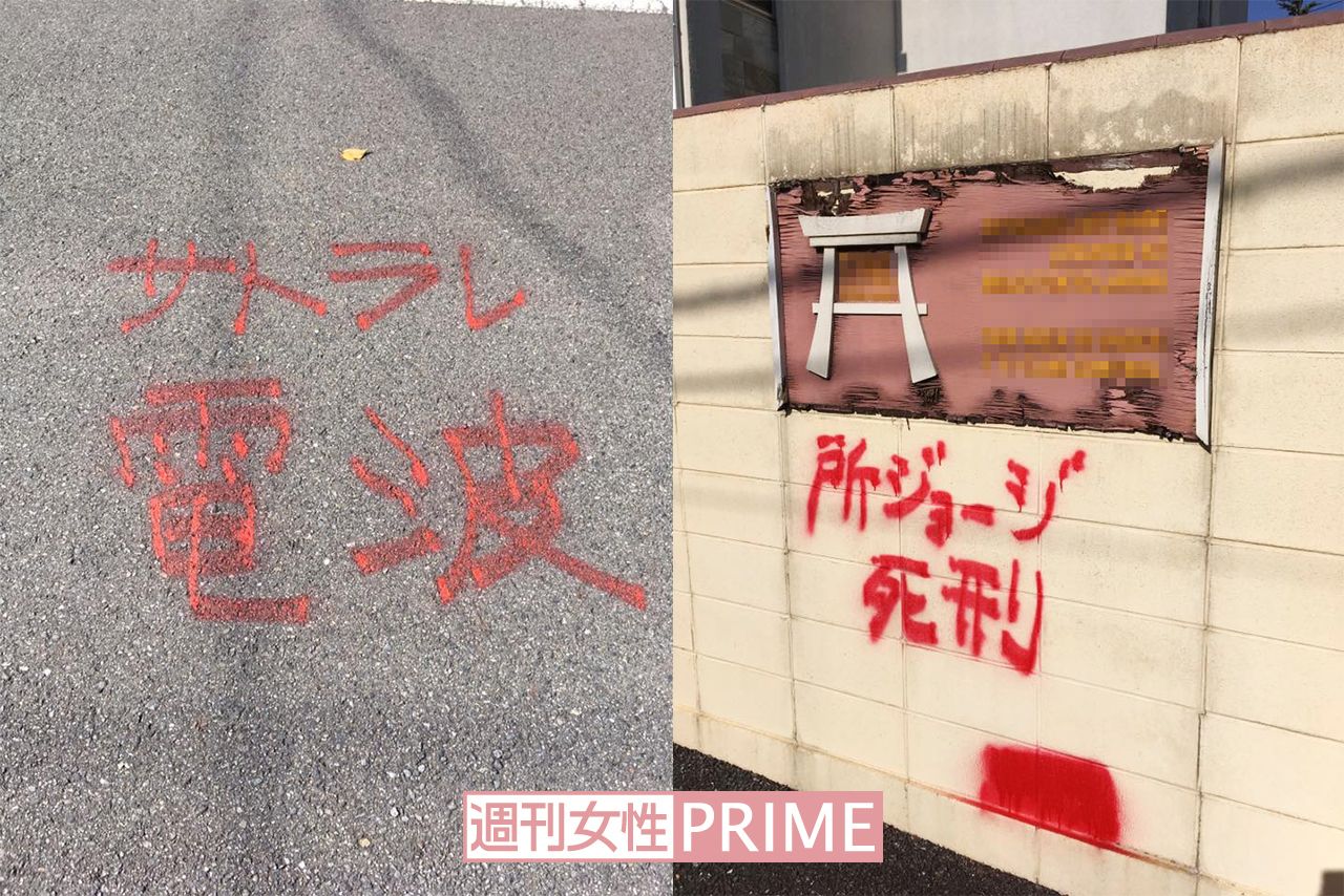 世田谷ベース に 所ジョージ死刑 サトラレ電波 との落書きで事件化 週刊女性prime