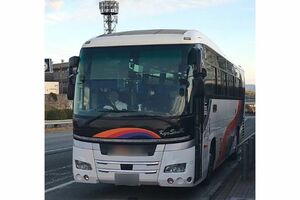 被害にあった九州産交バス