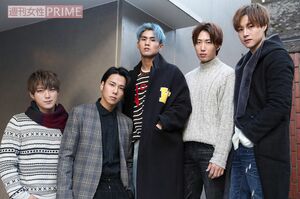 CODE-V(左から)ソル、ナロ、テフン、サンウ、ルイ　撮影／齋藤周造