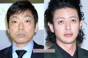 （左から）香川照之、オダギリジョー