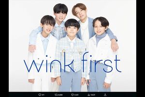 3月14日に『TOBE』公式XやHPなどで発表された5人組の新グループ「wink first」の5人