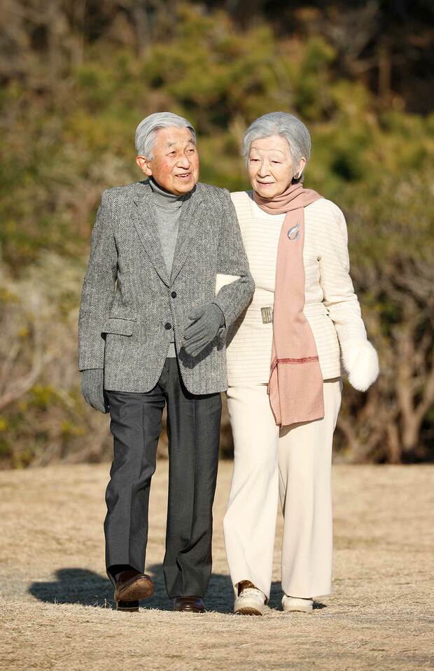 両陛下として、最後となる葉山ご静養を楽しまれたおふたり（1月21日）