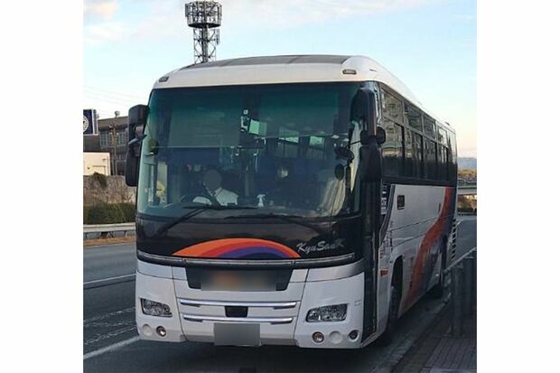 被害にあった九州産交バス