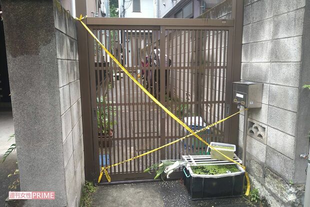 事件現場となった戸建て住宅