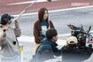 2024年11月初旬、ひとり涙を流すシーンもあり、神妙な面持ちでロケに臨んでいた元「日向坂46」齊藤京子