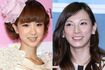 ほしのあき（左）と加藤あい、2人ともティーン向けファッション誌のモデル出身