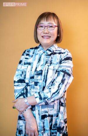 窪美澄さん　撮影／佐藤靖彦