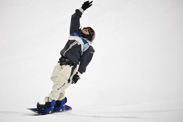 スノーボード女子ビッグエアで金メダルを獲得した村瀬心椛（撮影／JMPA）