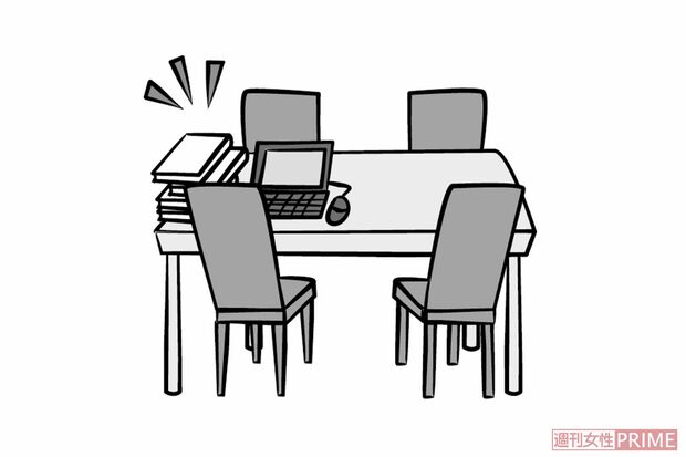 モノハラあるある(4)　勝手に場所占拠