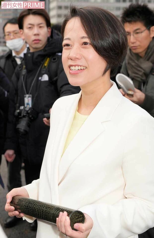 国会に初登院した藤田ひかる氏