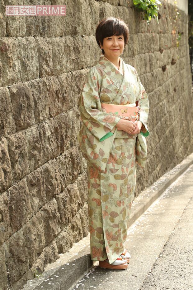 着物が好きでオリジナル和装ブランド「苺壱ゑ（いちごいちえ）」のプロデュースを手がけた（撮影／近藤陽介）