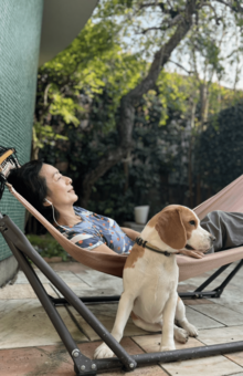 動物も植物も大好きな惠子さん
