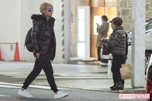 夜な夜な銀座に出現した、手越祐也(2017年)