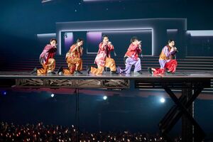 嵐ラストライブの様子(公式Xより)