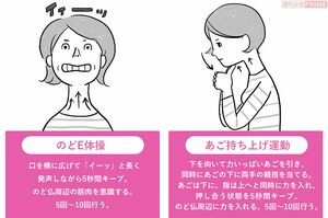 オススメのどトレーニング　イラスト／スヤマミヅホ