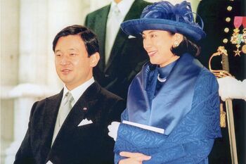 '99年12月、フィリップ国王(当時、皇太子)とマチルド妃の結婚式に参列するため、ベルギーを訪問された両陛下