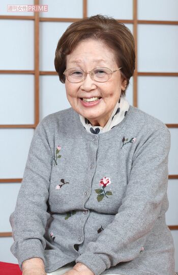 海老名香葉子さん　撮影／山田智絵