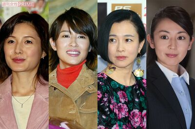 （左から）水野真紀、水野美紀、坂井真紀、酒井美紀